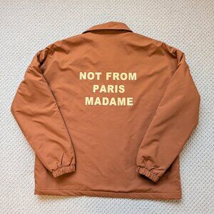 Drole de Monsieur NFPM La Veste Polaire Sherpa Jacket - Caramel - Small - Paris